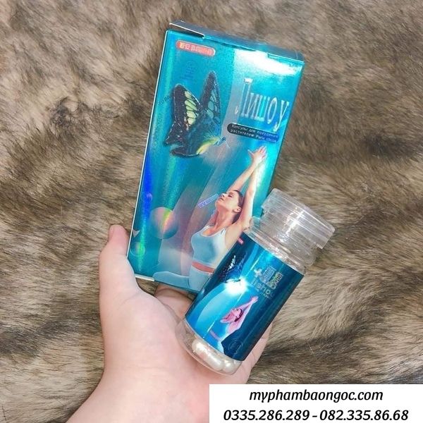 GIẢM CÂN LISHOU PHỤC LINH XANH THÁI LAN